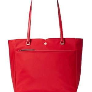 Kate Spade Jae Large Scarlet Red Tote